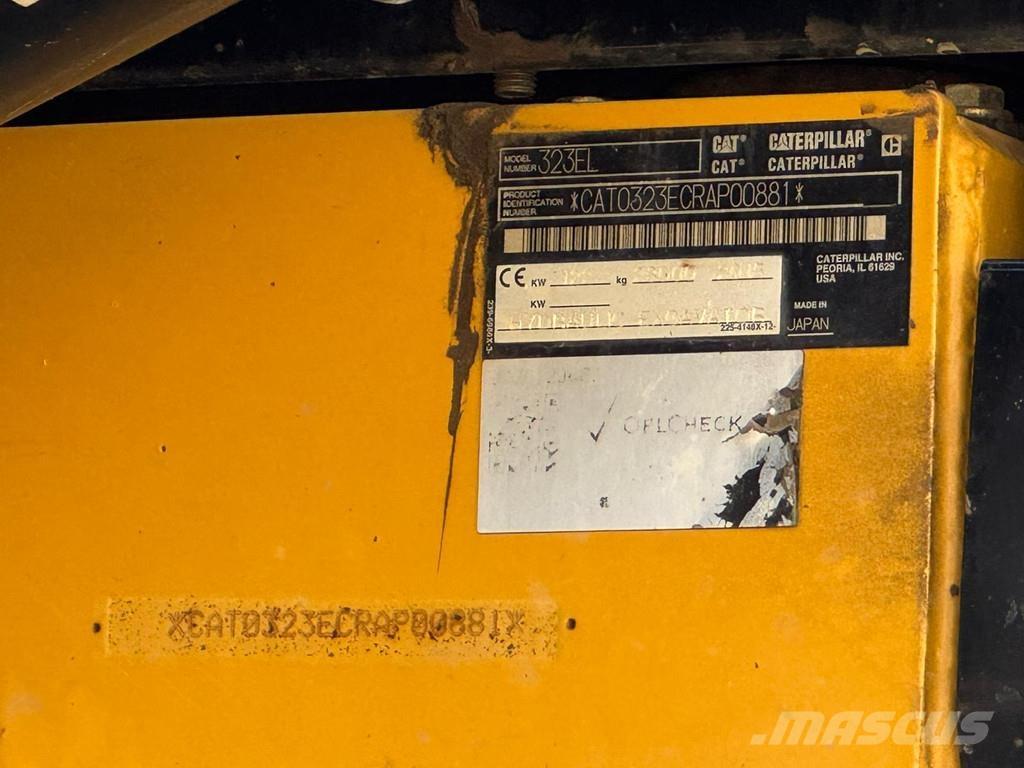CAT 323EL Raupenbagger