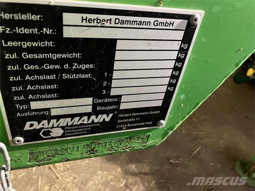 Dammann ANP 5030 Anhängespritzen