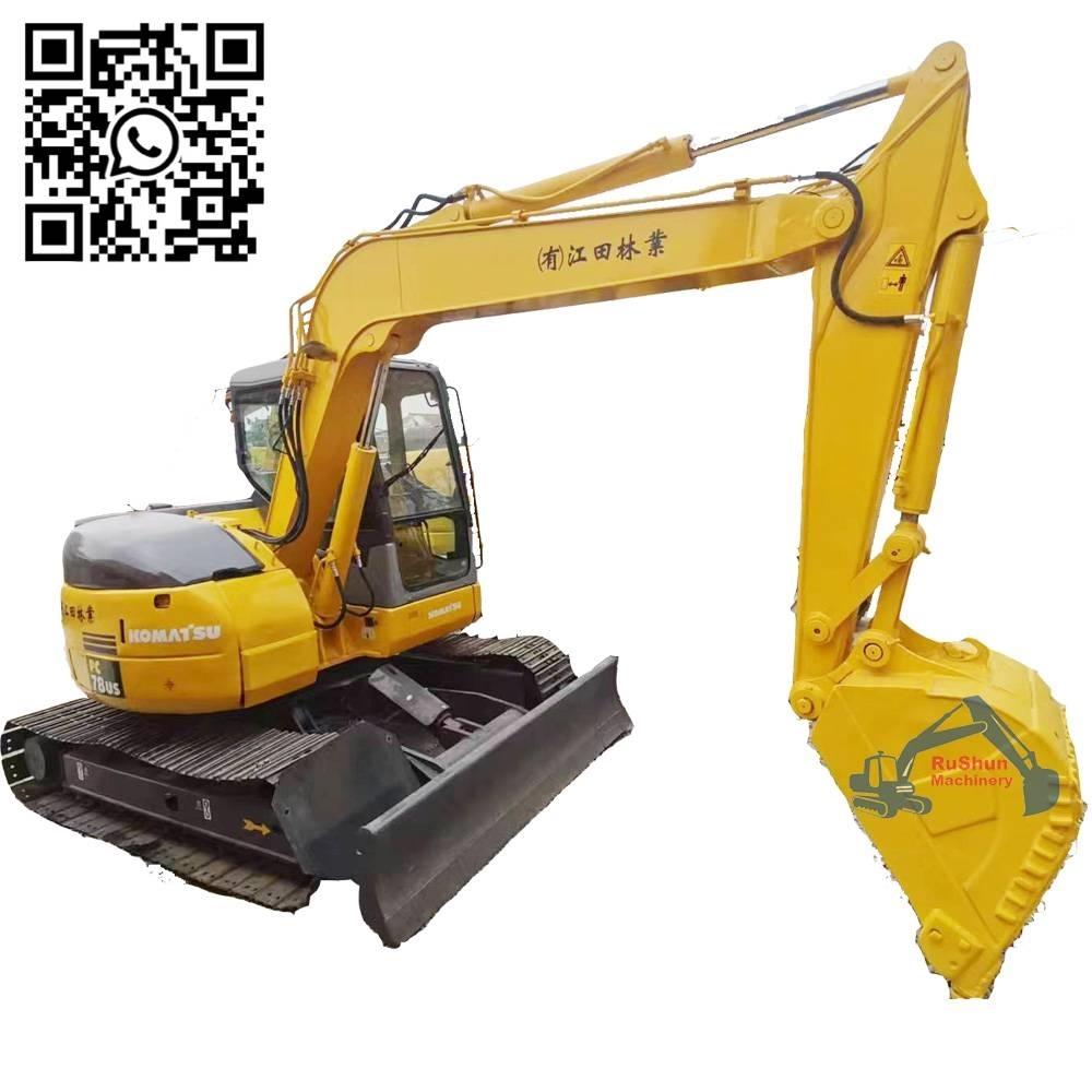 Komatsu PC78US Minibagger < 7t