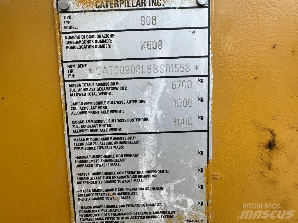CAT 908 Radlader