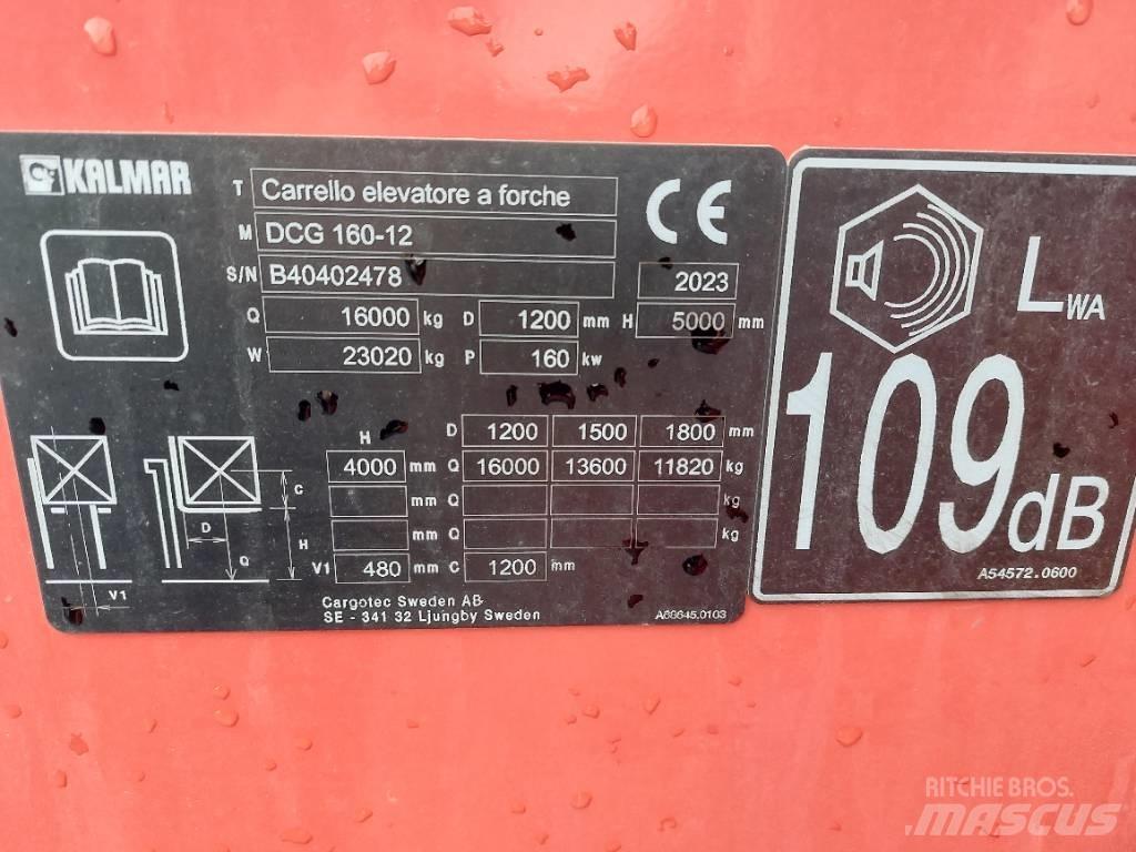 Kalmar DCG160-12 Diesel heftrucks