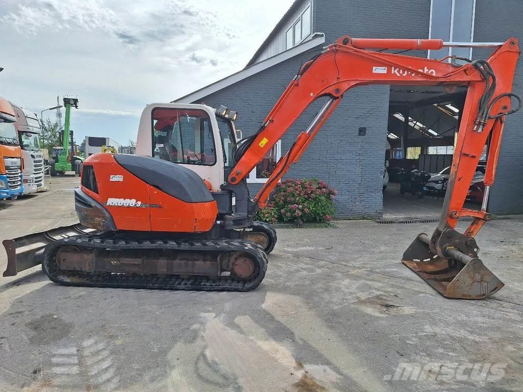Kubota KX080 Midibagger  7t - 12t