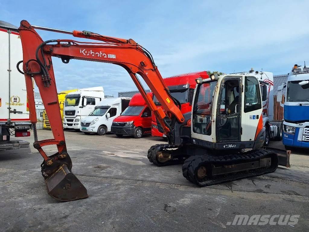 Kubota KX080 Midibagger  7t - 12t