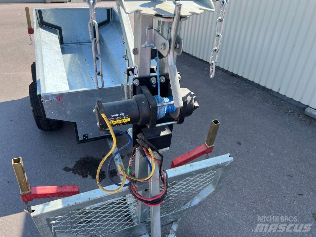  ATV Vagn Med kran Geländefahrzeug- und Schneemobilzubehör