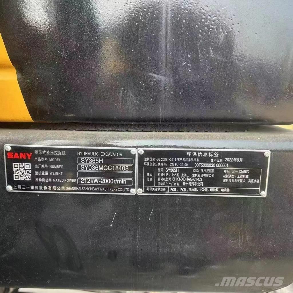 Sany SY 365 H Raupenbagger