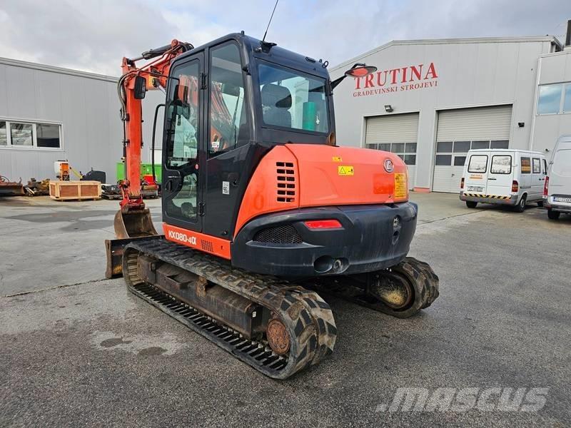 Kubota KX 080-4 Midibagger  7t - 12t