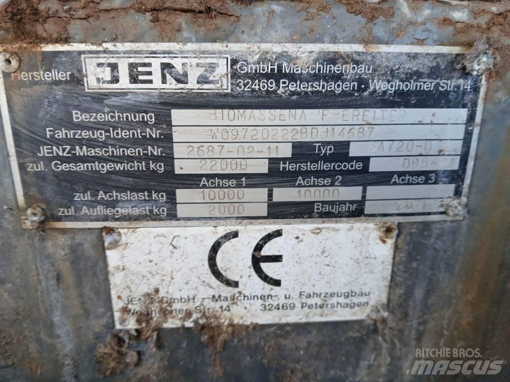 JENZ BA 720 D Holzhäcksler