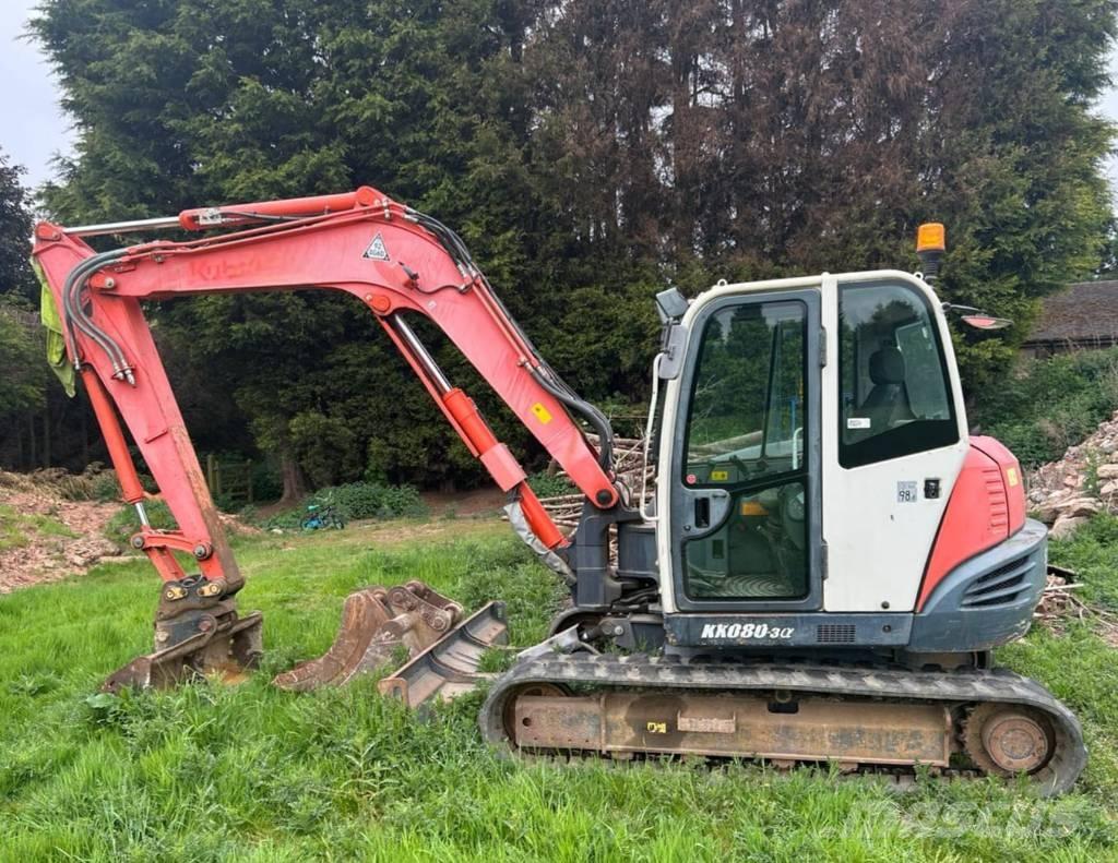 Kubota KX 080-3 Midibagger  7t - 12t