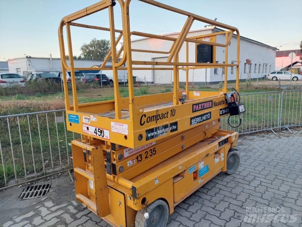 Haulotte Compact 10 Scheren-Arbeitsbühnen