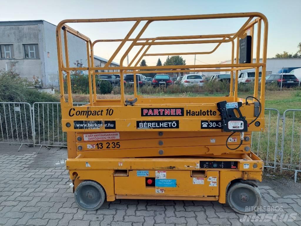 Haulotte Compact 10 Scheren-Arbeitsbühnen