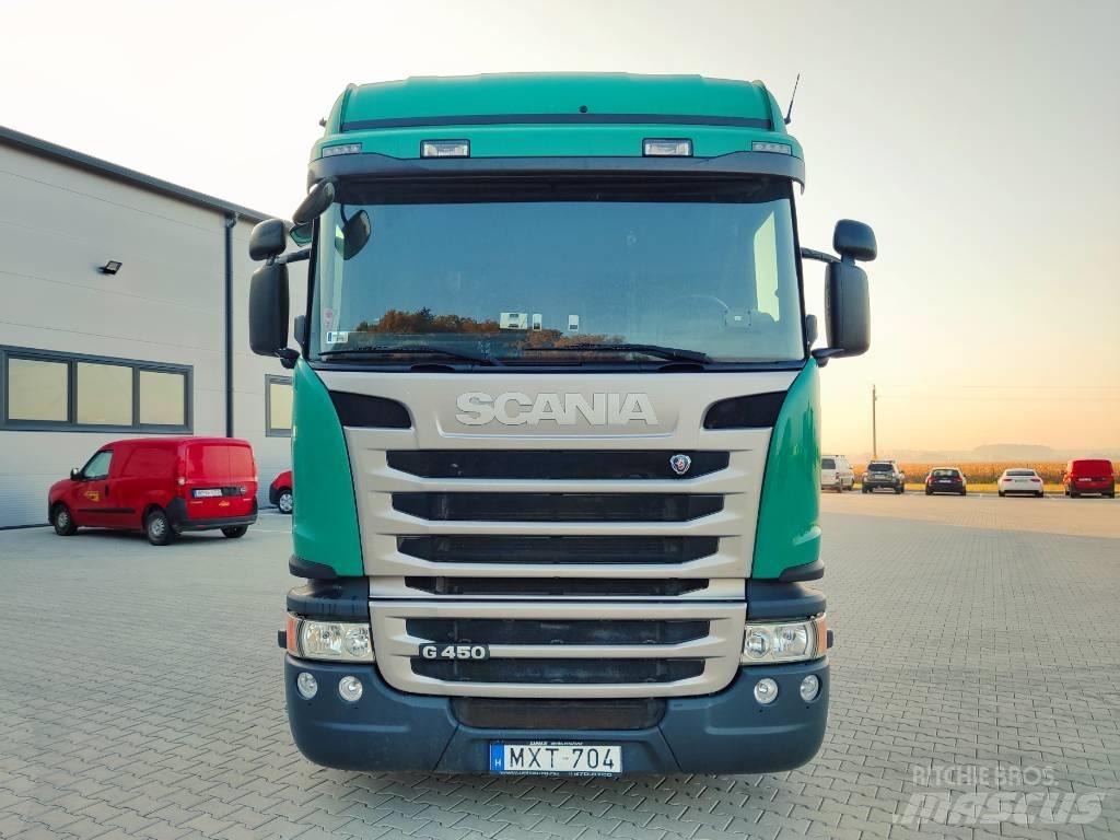 Scania G 450 Holztransporter