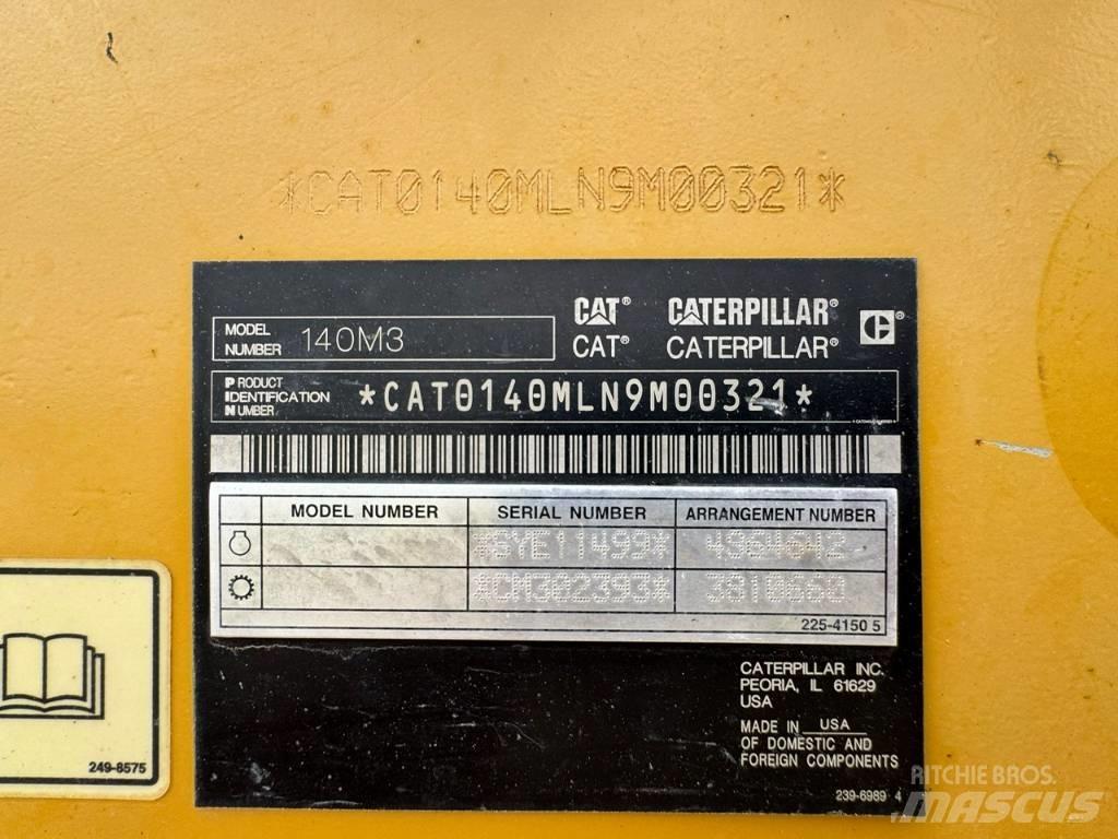 CAT 140M3 Grader