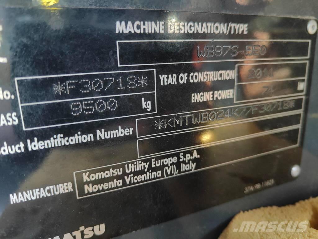 Komatsu WB97S-5E0 Baggerlader