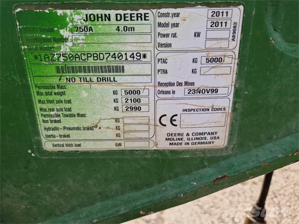 John Deere 750 A Drillmaschinenkombination