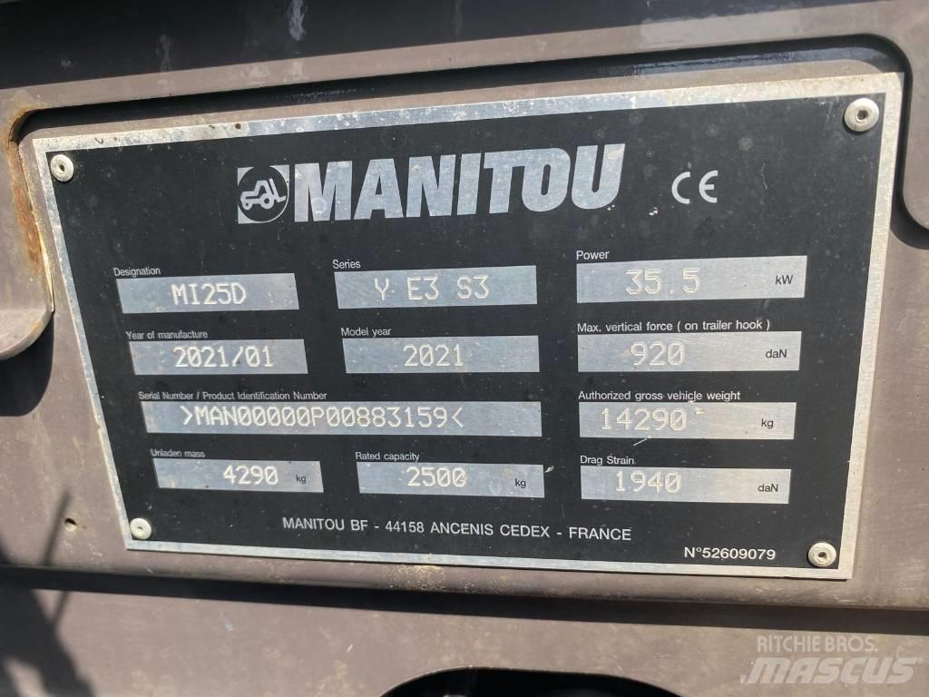 Manitou Mi25D Diesel heftrucks