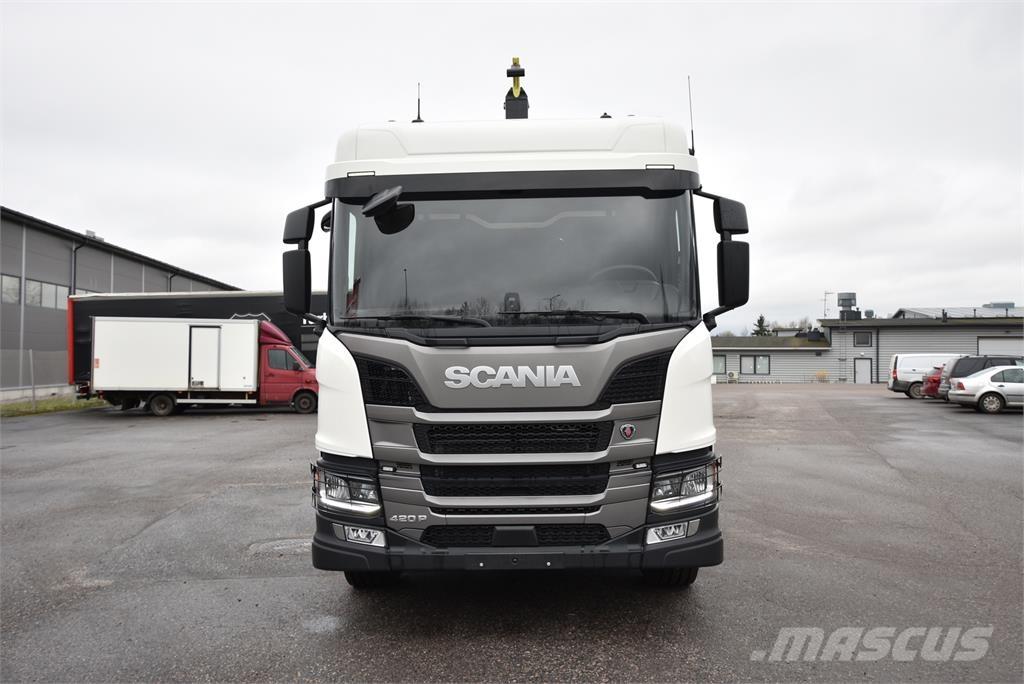 Scania P420 6X2 Abrollkipper
