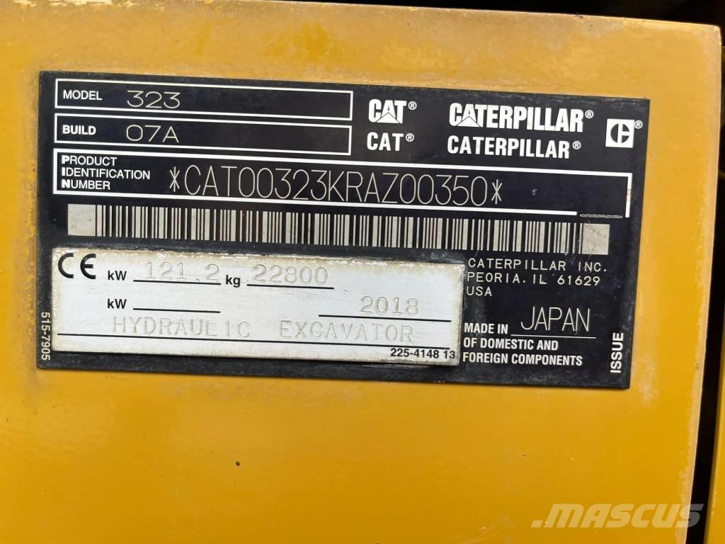 CAT 323 07A Raupenbagger