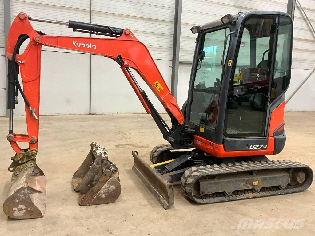 Kubota U 27-4 Minibagger < 7t