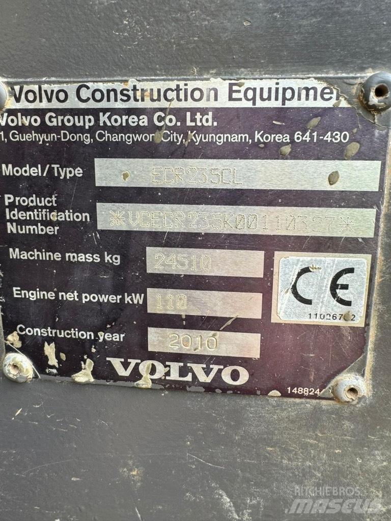Volvo ECR 235 C L Raupenbagger