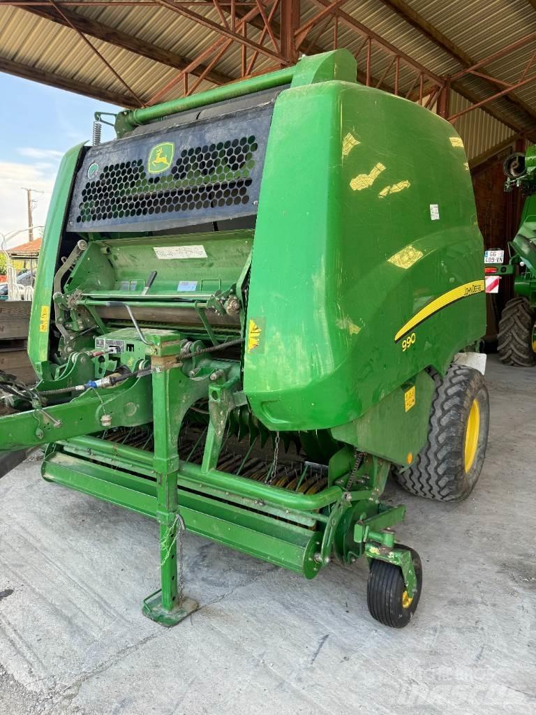 John Deere 990 Rundballenpressen