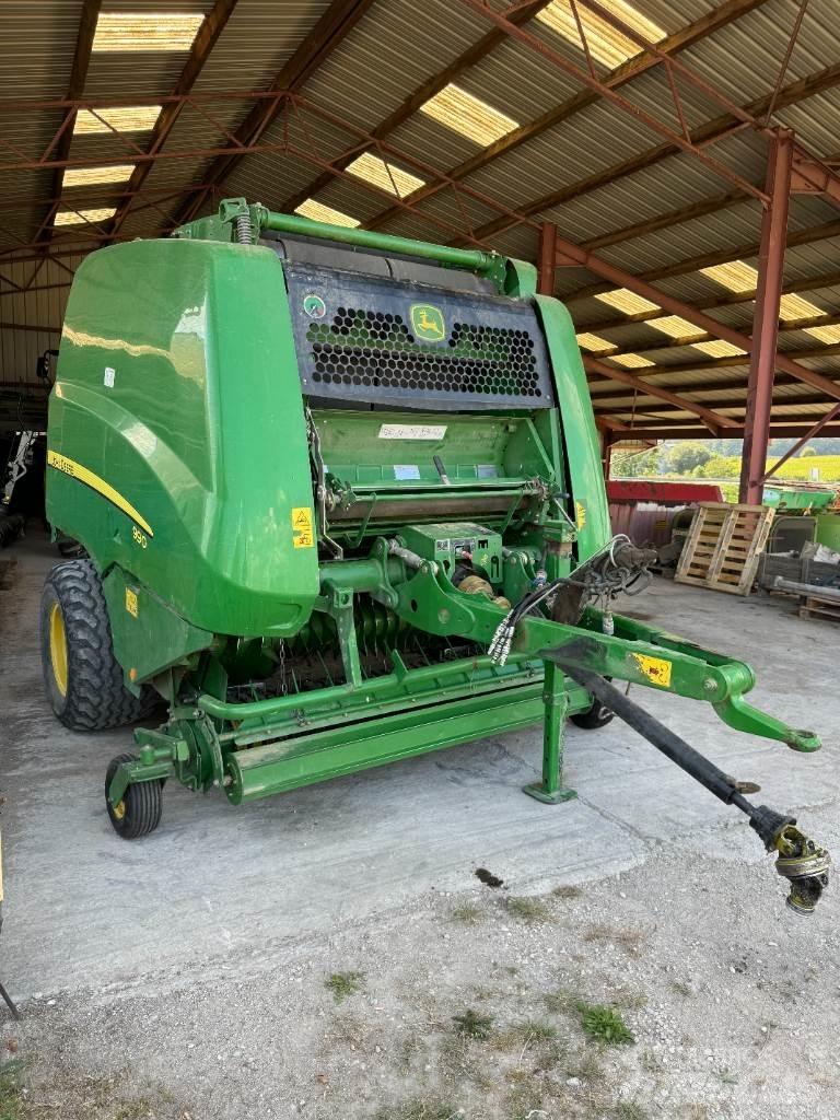 John Deere 990 Rundballenpressen