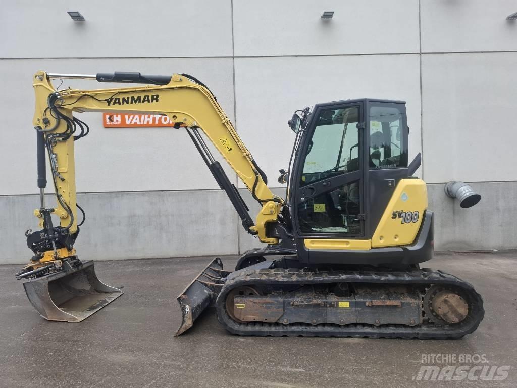 Yanmar SV 100-2A Midibagger  7t - 12t