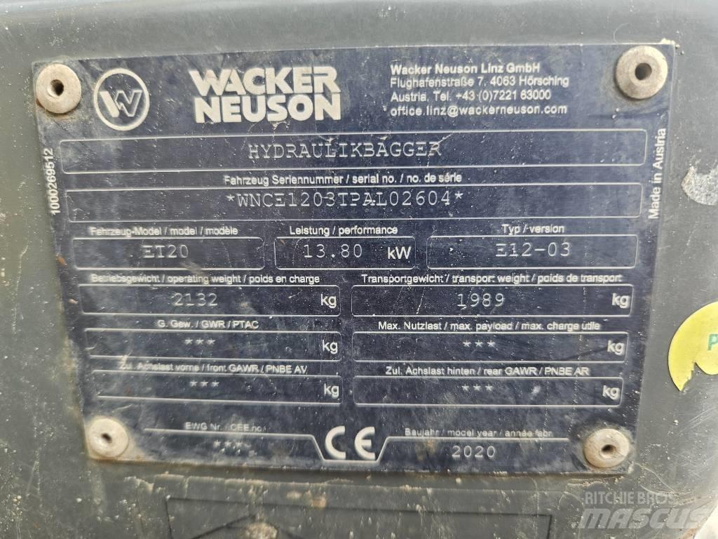 Wacker Neuson ET 20 Minibagger < 7t