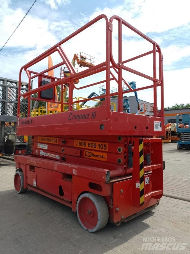 Haulotte Compact 10 Scheren-Arbeitsbühnen