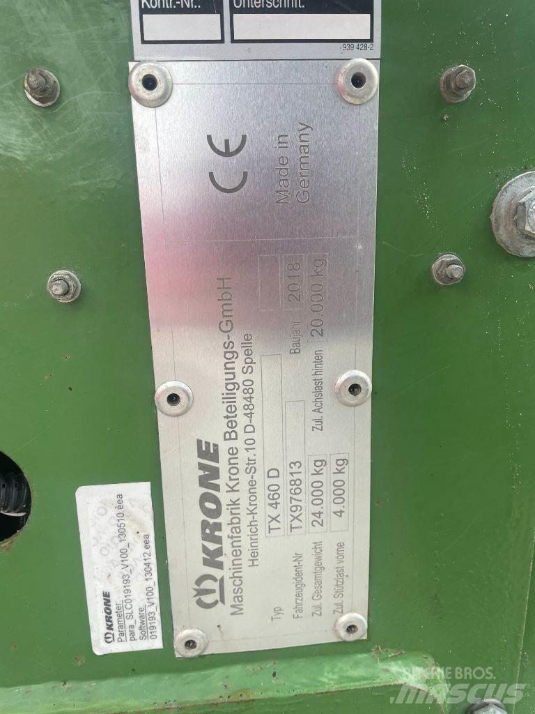 Krone TX 460 D Weitere Anhänger