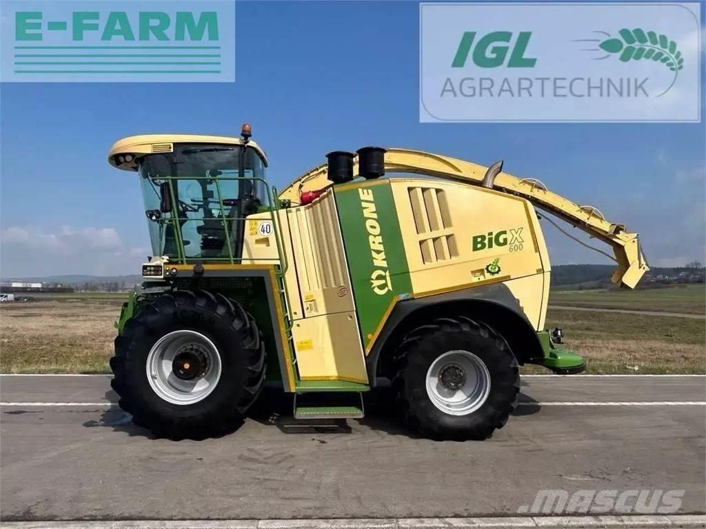 Krone big x 600 i Selbstfahrende Häcksler