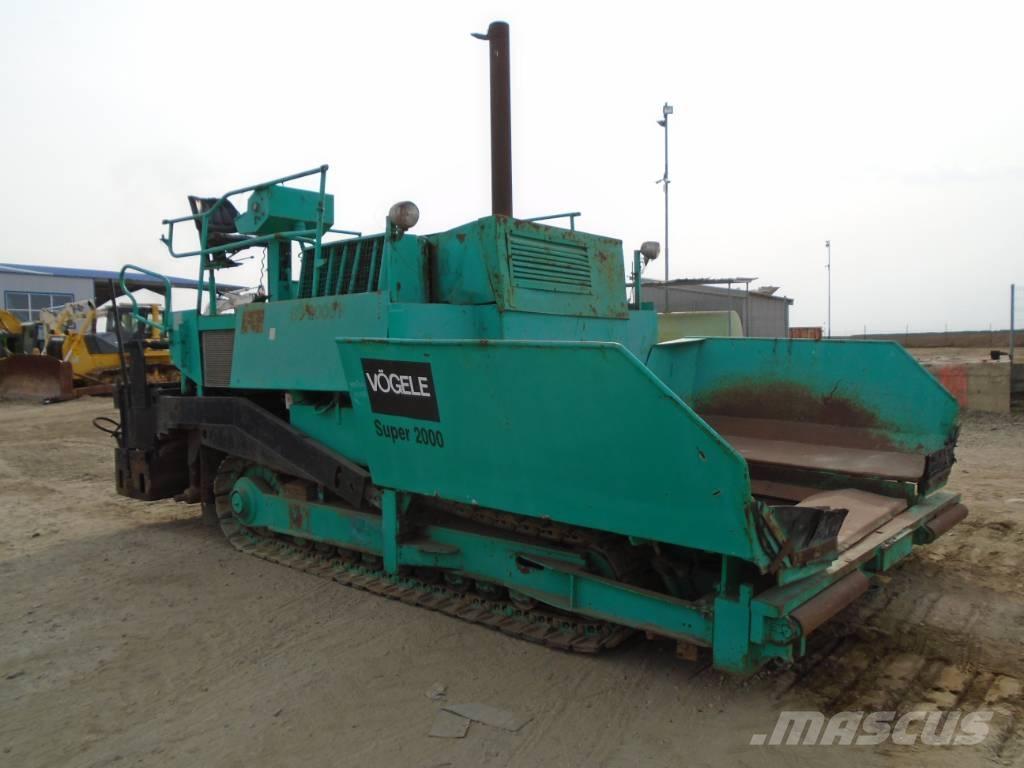 Vögele Super 2000 Strassenfertiger