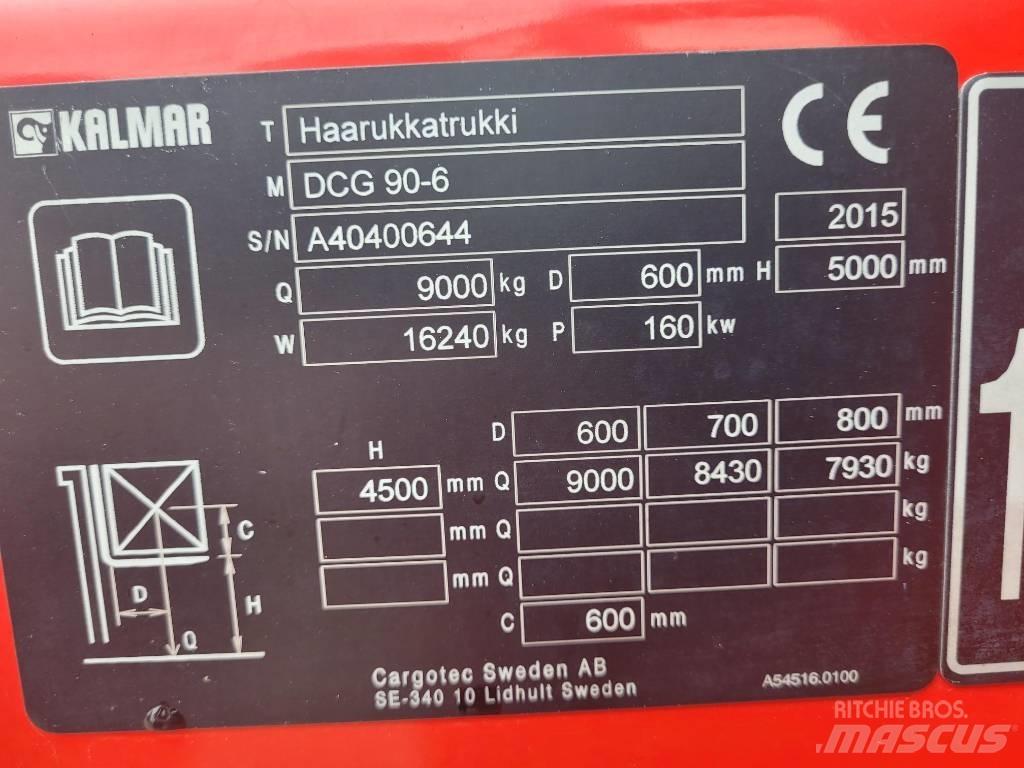 Kalmar DCG 90-6 Diesel heftrucks