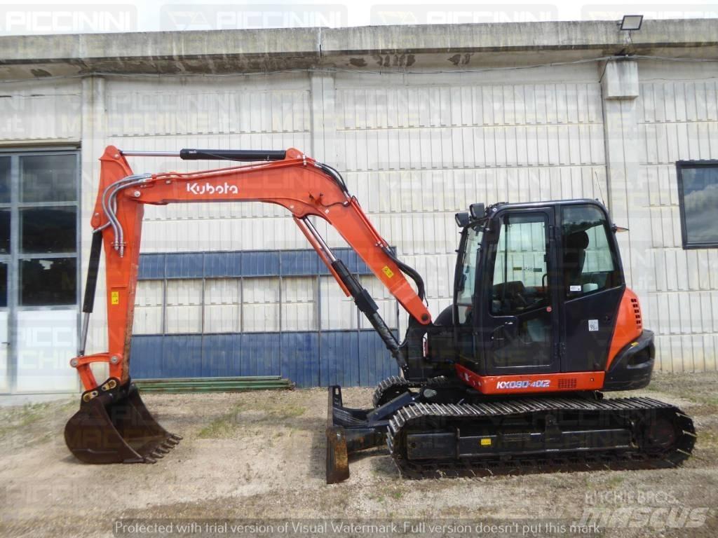 Kubota KX080-4 Midibagger  7t - 12t