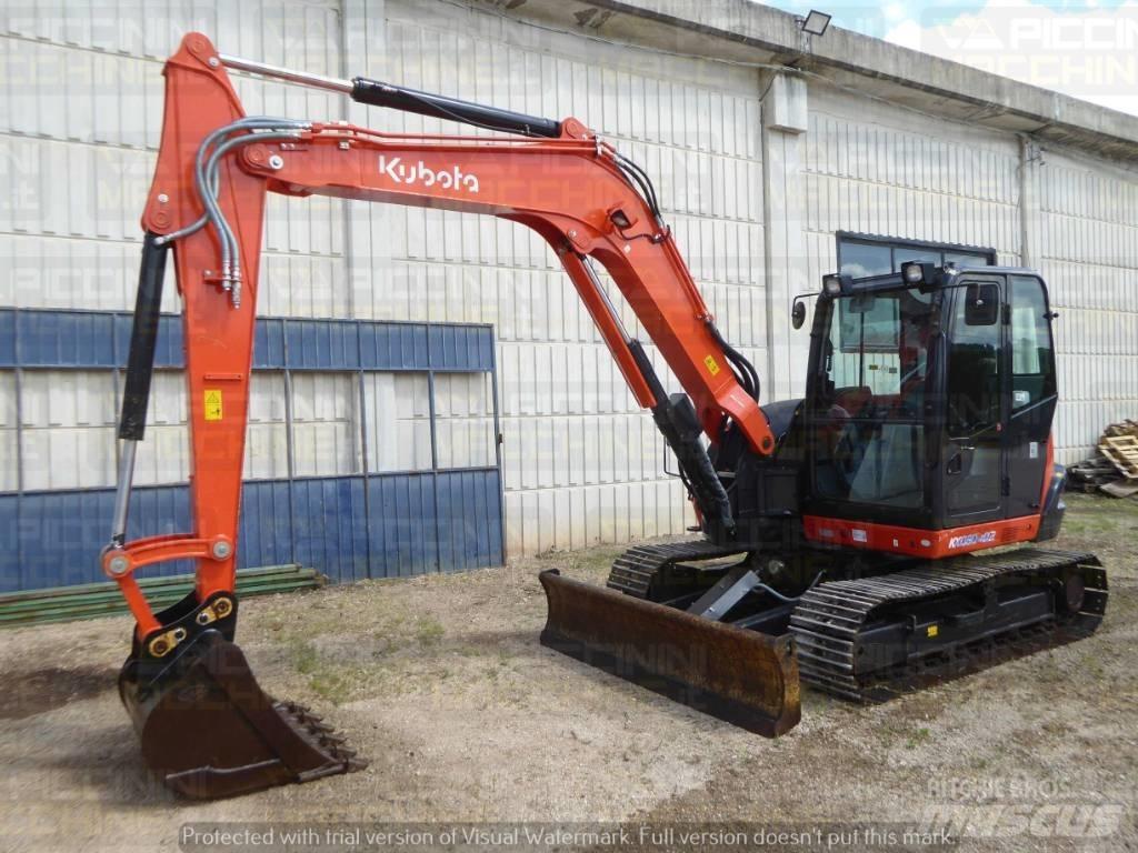 Kubota KX080-4 Midibagger  7t - 12t