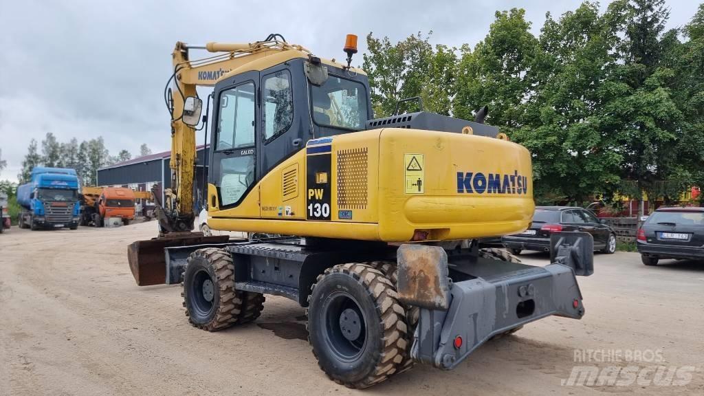 Komatsu PW 130-7K Mobilbagger