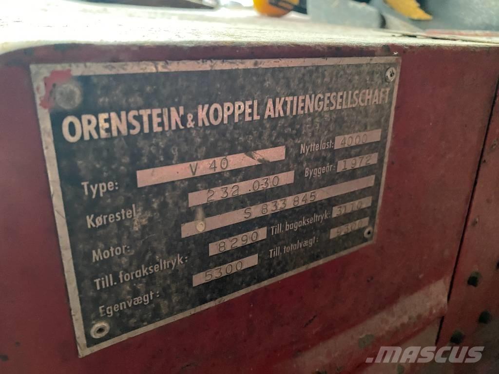 O&K V 40 Diesel heftrucks