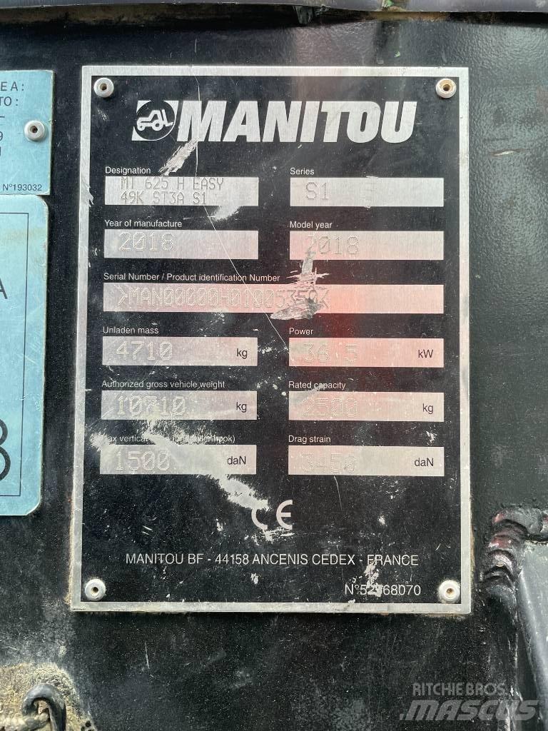 Manitou MT 625 H Teleskoplader