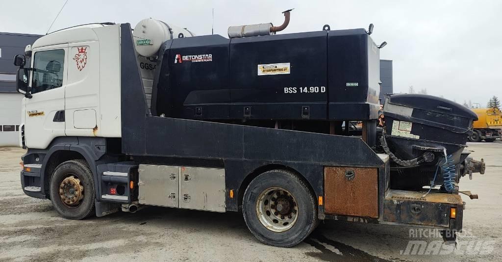 Scania R Betonpumpen