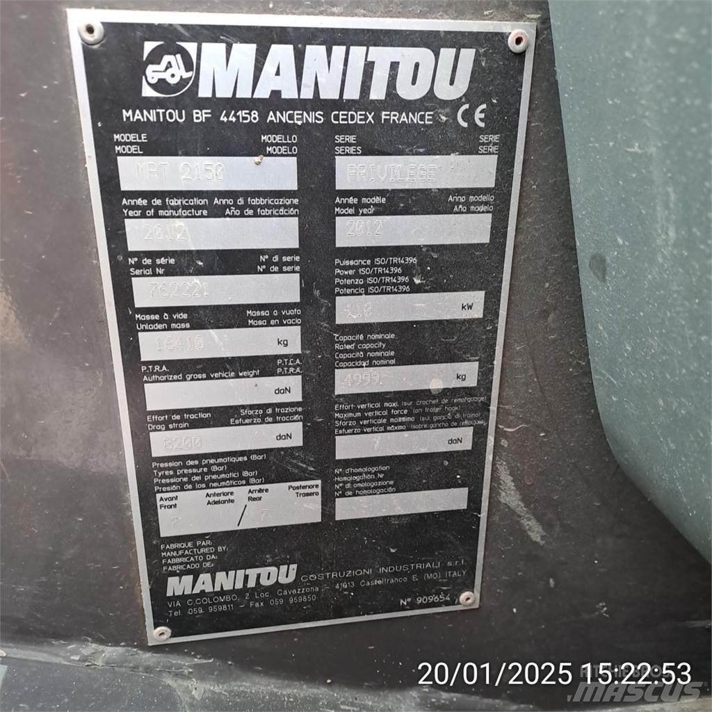 Manitou 2150MRT Teleskoplader