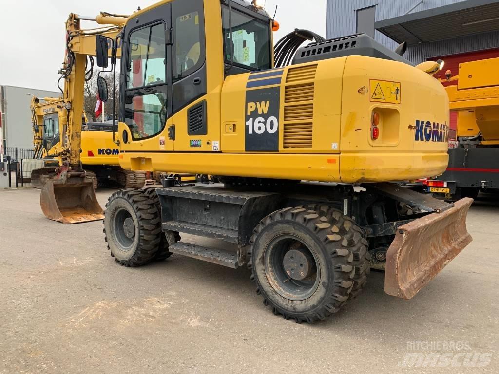 Komatsu PW 160 Mobilbagger
