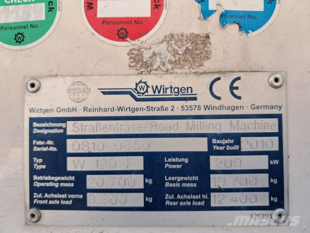 Wirtgen W 120 F Asphaltfräsen
