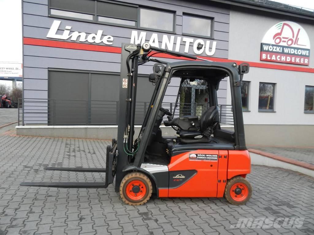 Linde E16P-02 Elektrische heftrucks