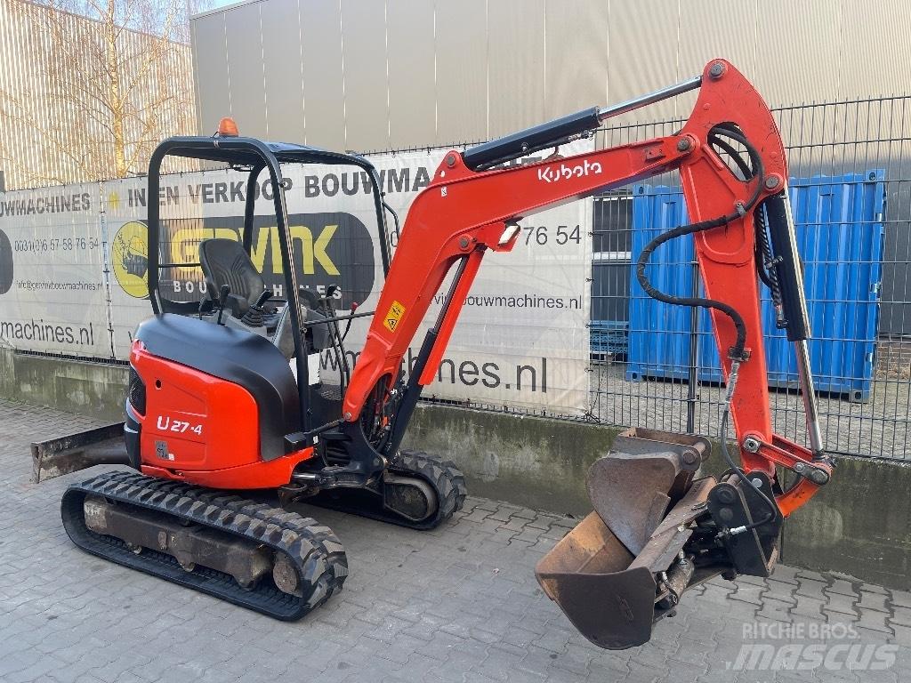 Kubota U 27-4 Minibagger < 7t