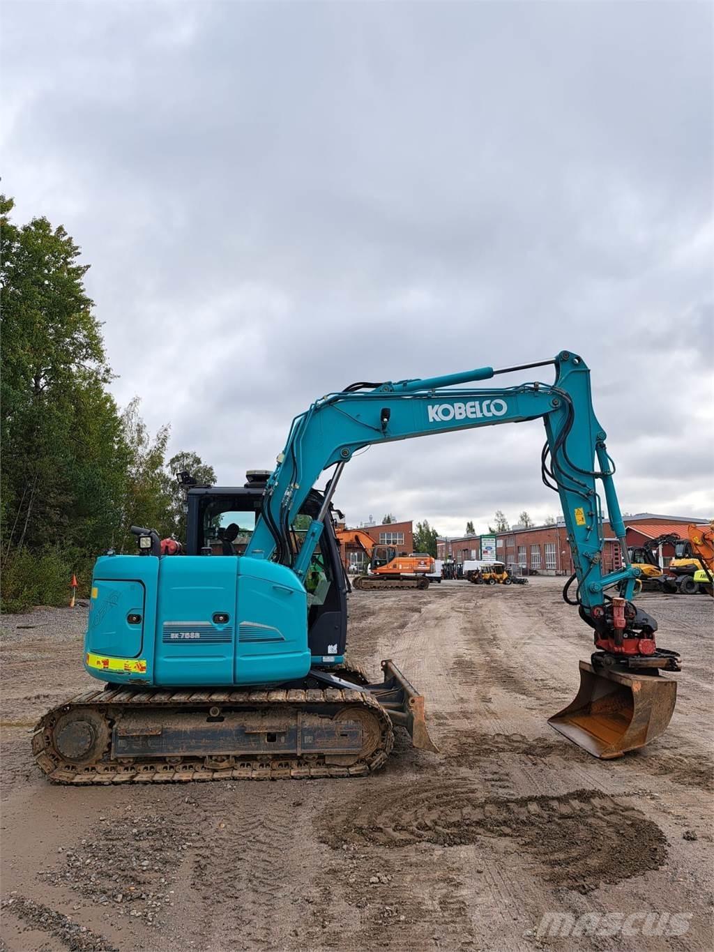 Kobelco SK75SR-3E Minibagger < 7t