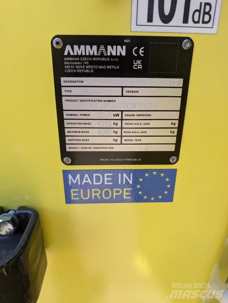 Ammann ARX45-2 Tandemwalzen