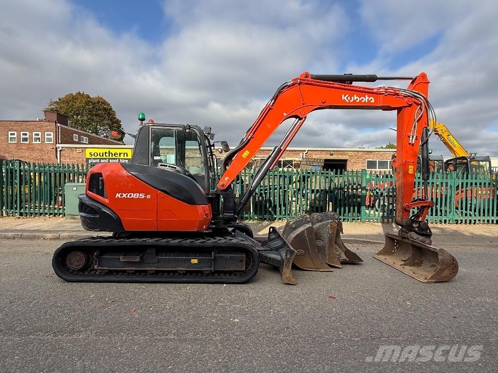 Kubota KX085-5 Midibagger  7t - 12t