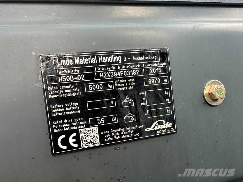 Linde H 50 D Diesel heftrucks