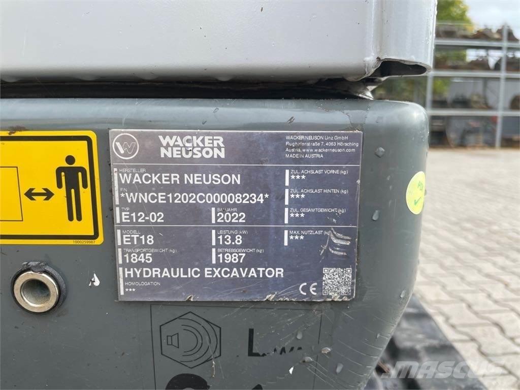 Wacker Neuson ET18 Raupenbagger