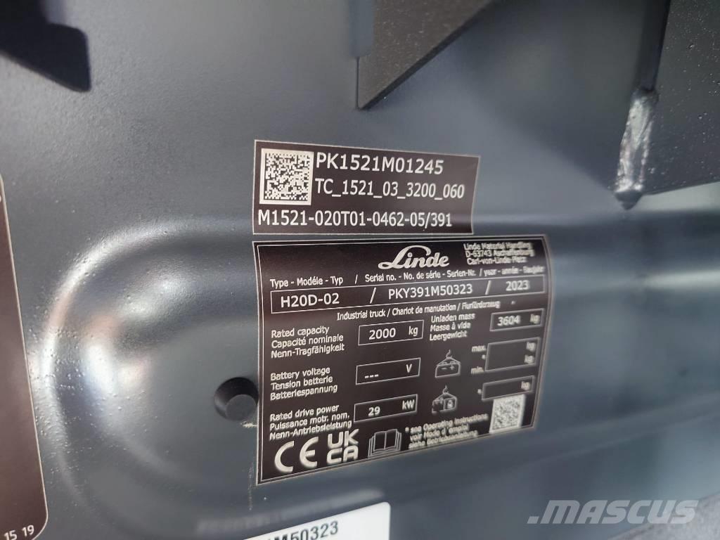 Linde H 20 D Diesel heftrucks