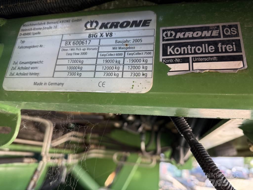 Krone Big X V8 Selbstfahrende Häcksler